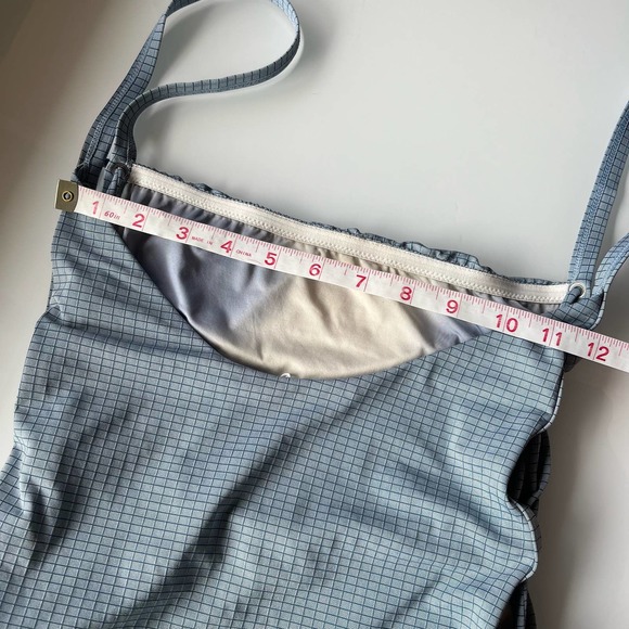 RVCA• BEAU GRID LACE-UP ONE PIECE SWIMSUIT - Picture 12 of 14